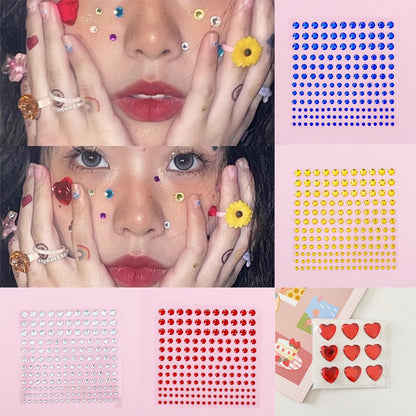 Acrylic Diamond Stickers DIY Masquerade Album Mobile Phone Gem Diamond Sticker Cross-Border Crystal Sticker