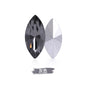 5*10mm /9*18mm 10pcs Horse Eye Rhinestones Special-shaped Glass Crystal Rhinestones Diy Phone Case Perfume Holder Stick Rhinestones Ornament Accessories