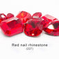 20PCS Multi-shape Crystal Glass Rhinestones Nail Art Rhinestones Ornament Dazzle Rhinestone Nail Paste Rhinestones Diy Ornament Accessory Material