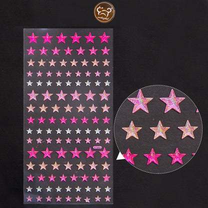 Colorful Super Shiny Rhinestone Stickers for Masquerade Parties DIY Makeup Kit