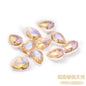 8*13mm Drop Shape Shiny Moonlight Crystal Nail Art Glass Transparent Rhinestone for DIY Phone Case Decoration