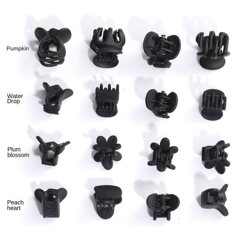 Mini Frosted Small Clip with Bangs 【10pcs】Children's Broken Clip Girls Shark Hair Accessory Side Clip