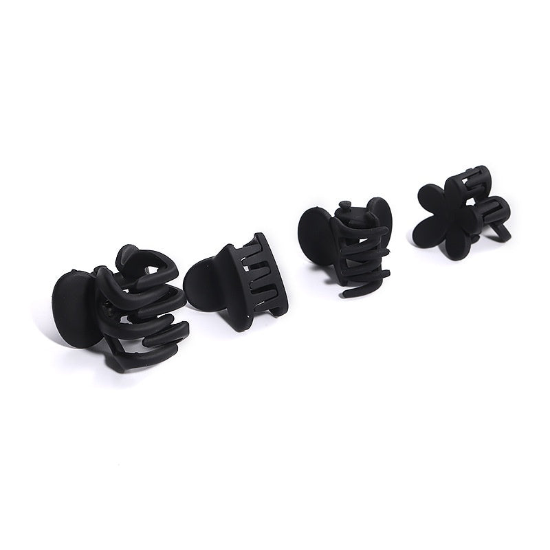 Mini Frosted Small Clip with Bangs 【10pcs】Children's Broken Clip Girls Shark Hair Accessory Side Clip