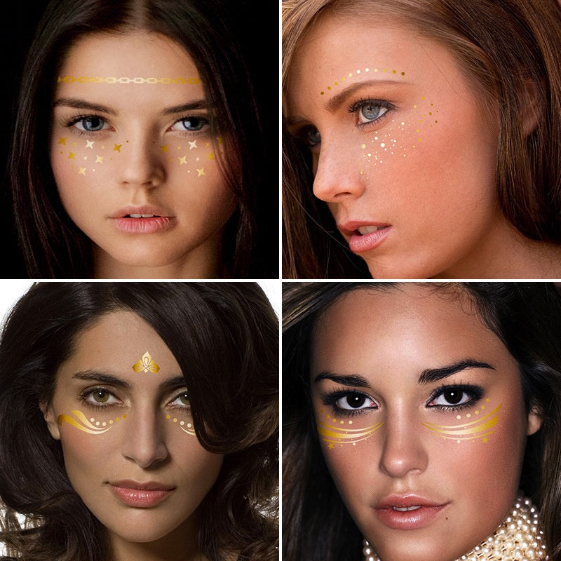 Freckle Face Tattoo Stickers Little Star/Freckle Face Stickers for Carnival Masquerade Party Makeup Stickers