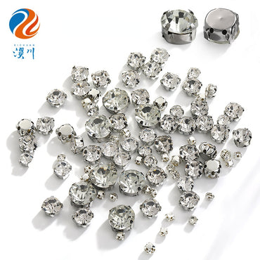 Solid Hand Sewn Rhinestones Claw Rhinestones Diy Shoe Headwear Collar Accessories Clothing Accessories