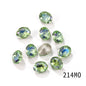Candy Color 8*10/10*14mm Transparent Oval Crystal Nest Surface K9 Rhinestone Costume Jewelry Production