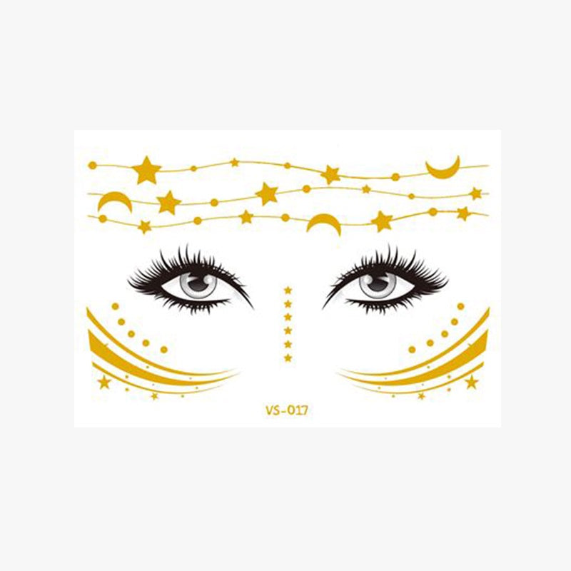 Freckle Face Tattoo Stickers Little Star/Freckle Face Stickers for Carnival Masquerade Party Makeup Stickers