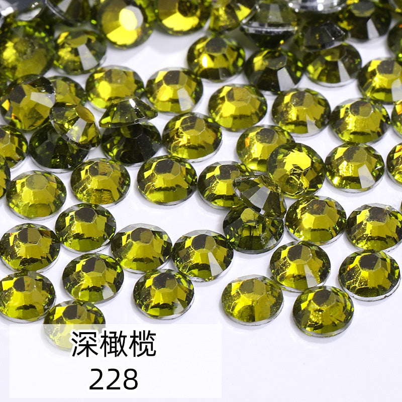 Gemstone Filled 2/3/4/5/6mm Henna Beads/Henna Gems/Rhinestone