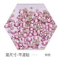 Size Size Mixed Nail Rhinestone International Trade A Flat Glass Crystal Mobile Phone Diy Stick Rhinestone Violent Bear Stick