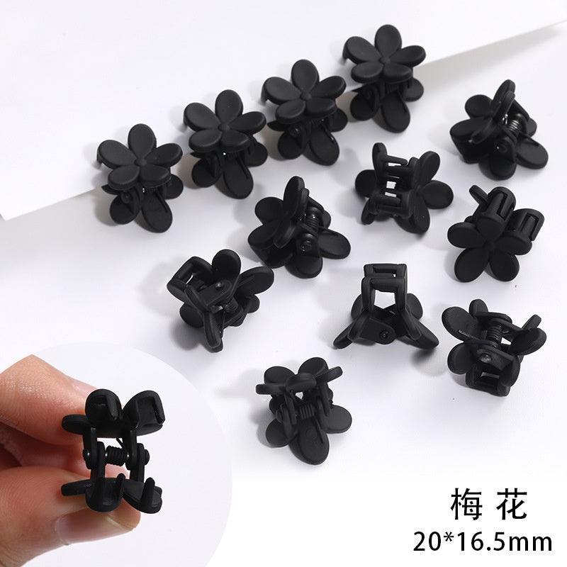 Mini Frosted Small Clip with Bangs 【10pcs】Children's Broken Clip Girls Shark Hair Accessory Side Clip