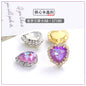 Love Mocha AB Crystal Buckle Glass Claw Rhinestones Girth Edge Hand Seam Drill Diy Clothing Accessories Material