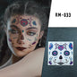 Halloween Clown Horror Mouth Tattoo Stickers, for Party Props Horror Cosplay Costume Makeup Props, for Halloween Masquerade Cosplay Party.