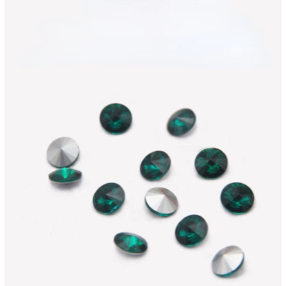 16/18mm Round Shape Crystal Strass Applique Rhinestones For Hair Clothes Sewing On Clothing