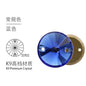8mm 10pcs Flat-bottomed Hand Stitched Rhinestones Satellite Crystal Glass Rhinestones Flat Buckle