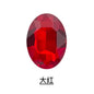 10pcs Large size naked rhinestones 18*25mm 20*30mm Oval Shape Fancy Glass Crystal Rhinestones for DIY Clothing Decoration