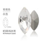 5*10mm/10pcs K9 Horse Eye Pointed Bottom Rhinestone Unusual Type Special Rhinestone Diy Ornament Accessories Pointed Bottom Rhinestone Nail Paste Rhinestone Decorative Accessories