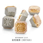 Nail Art Jewelry Embossed Square Diamond Aurora Magic Color Crystal Diamond Super Flash Glass Diamond Lotus Bottom Decoration