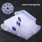 Transparent Nail Art Storage Box Multi-functional and Multi-style Removable Nail Art Jewelry Storage Box