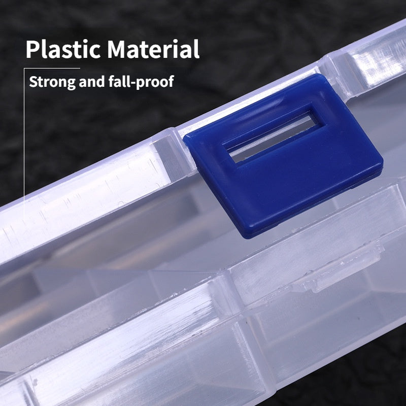 Transparent Nail Art Storage Box Multi-functional and Multi-style Removable Nail Art Jewelry Storage Box