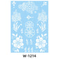 White Lace Tattooed HENNA INSTAN/HENNA TEMPORER Waterproof Indian Floral Geometric Pattern for A Party Wedding