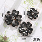 Golden Flower-Leaf Bridal Headpieces for Wedding Headband Bride Hair Pieces Crystal Flower Girl Hair Accessories Clothing Mobile Phone Case DIY Material