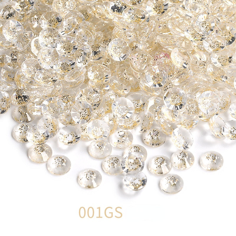 Galaxy Series Resin Rhinestone Nail Art Flatback Rhinestone for DIY Clothes Accessories