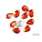 Drop Water Shape 10*14mm/13*18mm Nail Art Crystal Shiny Diamond Rhinestone for DIY Accessories