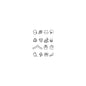 Fashion Small Tattoo Stickers Cute Student Finger Ins Style Semi-permanent Herbal Tattoo Stickers