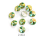 10/12mm Round Rhinestone Nail Art Sparkling Crystal for DIY Jewelry Clothing Accessories