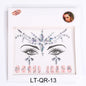 Tattoo Sticker Face Rhinestone Diamond Forehead Stickers Creative Stage Beauty Stickers Face Pasters