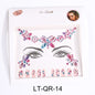 Tattoo Sticker Face Rhinestone Diamond Forehead Stickers Creative Stage Beauty Stickers Face Pasters