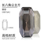4*8/6*12mm Rectangular Round Corner Crystal Glass Special Shape Rhinestones High-grade Pointed Bottom Rhinestones Diy Jewelry Nail Accessories
