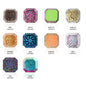 Nail Art Jewelry Embossed Square Diamond Aurora Magic Color Crystal Diamond Super Flash Glass Diamond Lotus Bottom Decoration