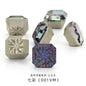 Nail Art Jewelry Embossed Square Diamond Aurora Magic Color Crystal Diamond Super Flash Glass Diamond Lotus Bottom Decoration