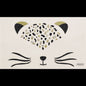 Cat Face Face Diamond Paste Acrylic Diamond Masquerade Ball European and American Makeup Party Painting Cross Border Tattoo Paste Face Paste