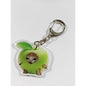Funny Food Cat Acrylic Keychain Cat School Bag Pendant Transparent Cartoon Gift Keychain