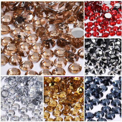 Gemstone Filled 2/3/4/5/6mm Henna Beads/Henna Gems/Rhinestone