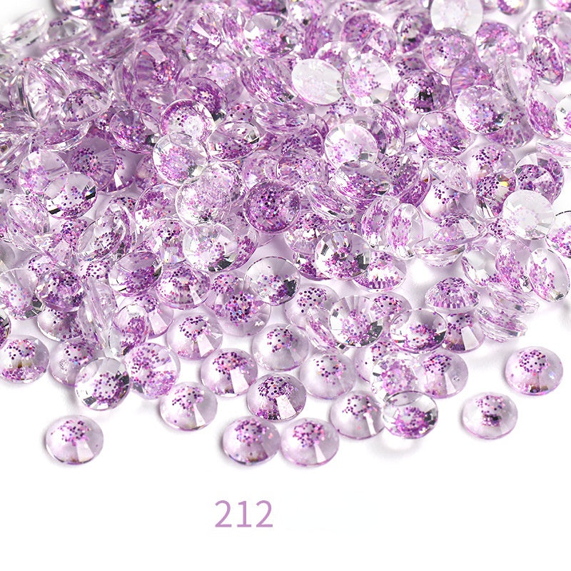 Galaxy Series Resin Rhinestone Nail Art Flatback Rhinestone for DIY Clothes Accessories