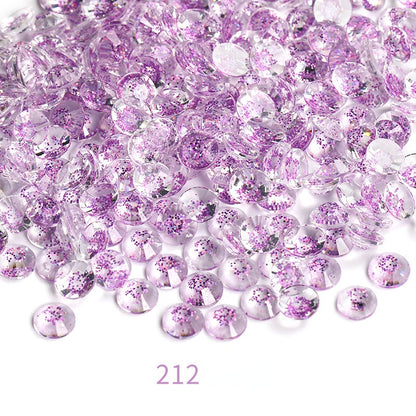 Galaxy Series Resin Rhinestone Nail Art Flatback Rhinestone for DIY Clothes Accessories
