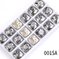 Star Meteorite Series K9 High-grade Fat Square Crystal Glass Diamond Bag Dress Accessories