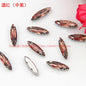 4*15mm Fine Horse Eyes Four Angle Claw Rhinestones Special Shape Crystal Rhinestones Hand Sewn Glass Rhinestones Anti-hook Claw Drill Accessories