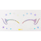 Laser Eye Patch Pearl Rhinestones Eye Acrylic Face Diamond Patch Paper