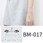 Fashion Little Daisy Print Face Stickers Waterproof and Sweatproof Collarbone Arm Temporary Tattoo Stickers