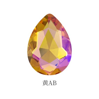 18 * 25Mm water drop shape, manufacturer wholesale glass material water drop crystal rhinestone mobile phone sticker diamond DIY accessories hair accessories handmade material glass diamond beads
