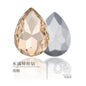 18 * 25Mm water drop shape, manufacturer wholesale glass material water drop crystal rhinestone mobile phone sticker diamond DIY accessories hair accessories handmade material glass diamond beads