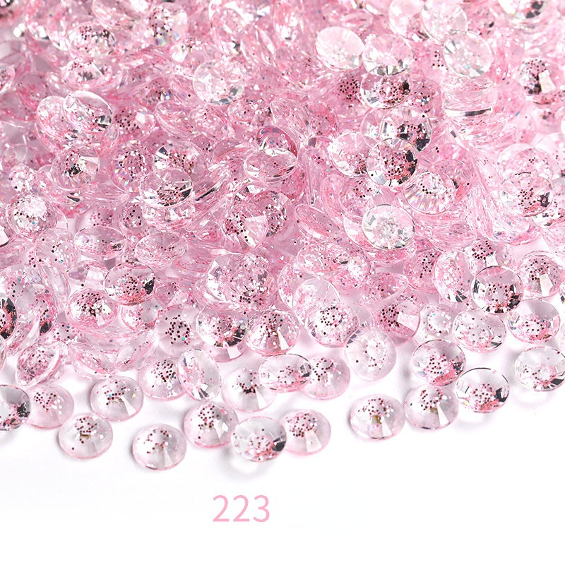 Galaxy Series Resin Rhinestone Nail Art Flatback Rhinestone for DIY Clothes Accessories