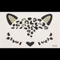 Cat Face Face Diamond Paste Acrylic Diamond Masquerade Ball European and American Makeup Party Painting Cross Border Tattoo Paste Face Paste