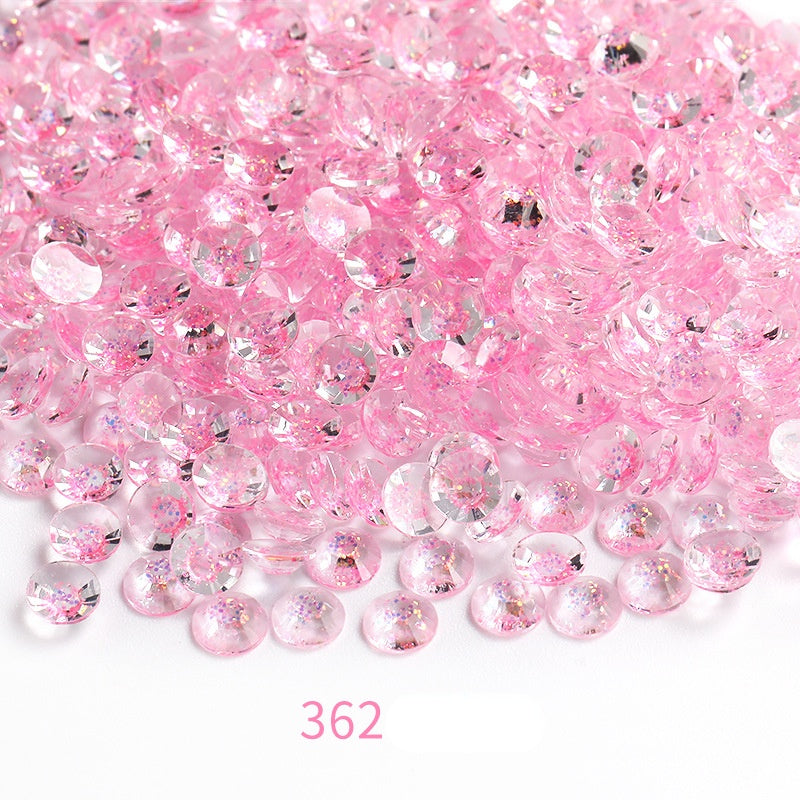Galaxy Series Resin Rhinestone Nail Art Flatback Rhinestone for DIY Clothes Accessories