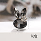 Faship Rhinestone Crystal Bunny Rabbit Pin Brooch Accessories for Easter