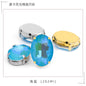 Oval Mocha Fluorescent Four Corner Claw Rhinestone Diy Jewelry Paste Rhinestone Material Shoe Accessories
